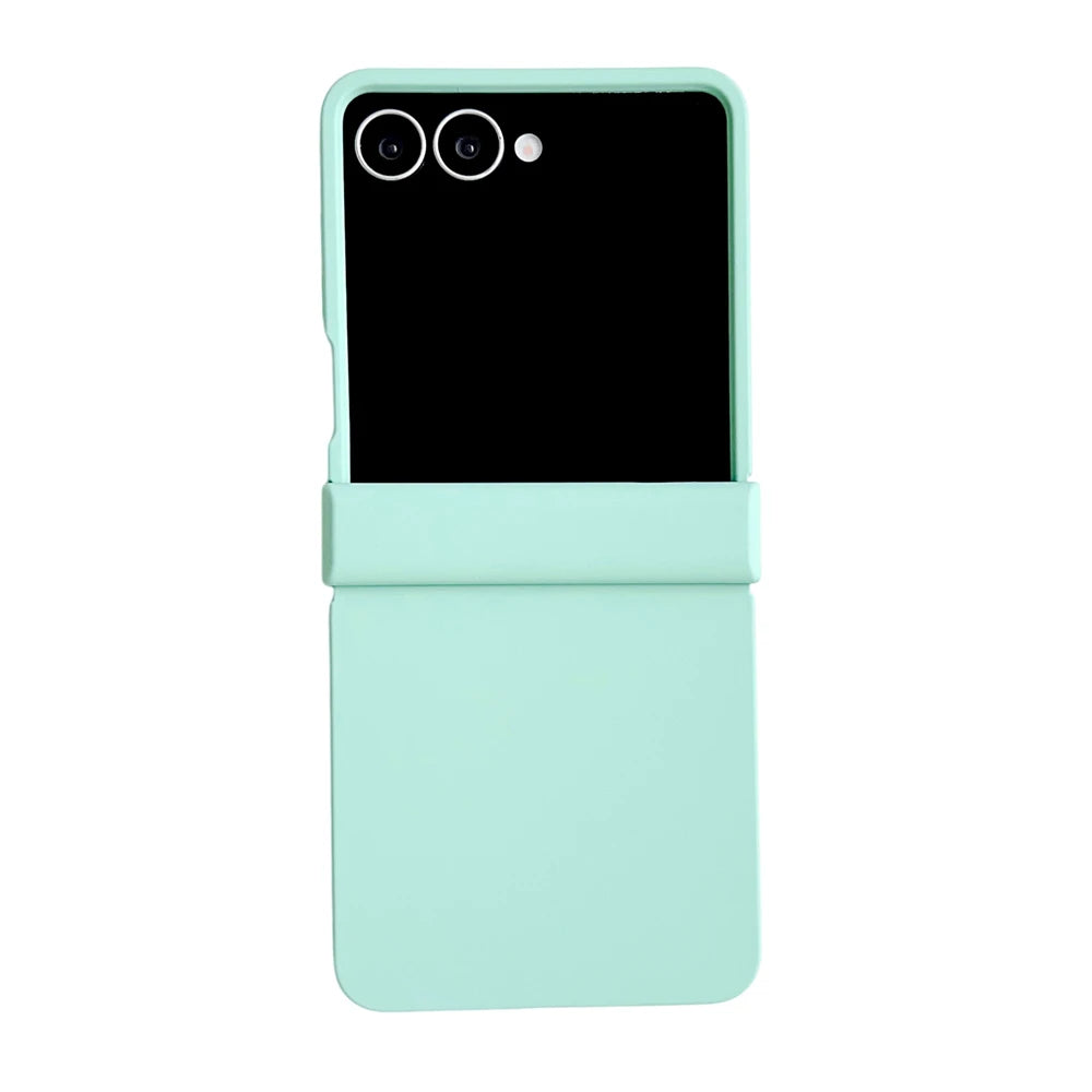 Original Liquid Silicone Hinge Stand Case Samsung Galaxy Z Flip 7 6 5 4 3 Matte Skin Shockproof Candy Ultra Thin PC Soft Cover