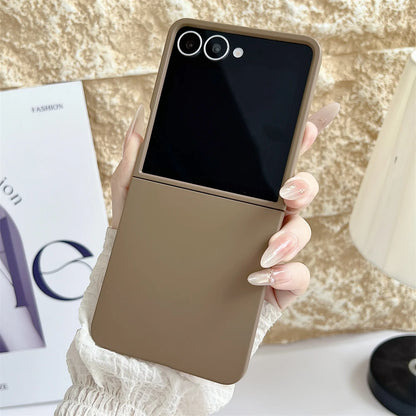 For Samsung Galaxy Z Flip 7 5 6 4 3 Case Matte Slim Case Liquid Silicone Luxury Ultra Thin Shockproof Soft Cover For Samsung 7