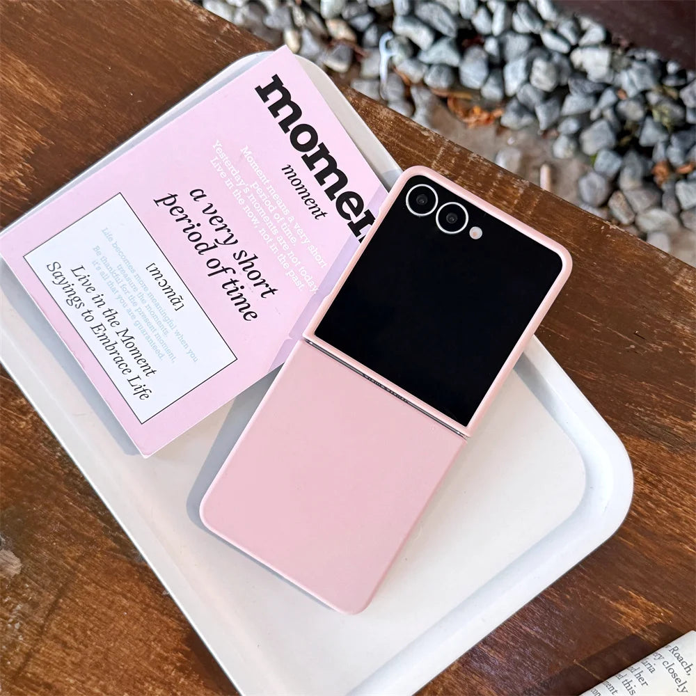 Liquid Silicone Matte Soft Phone Case for Samsung Galaxy Z Flip 7 Flip6 Flip5 Flip7 FE Protective Shockproof Cover for Z Flip 7