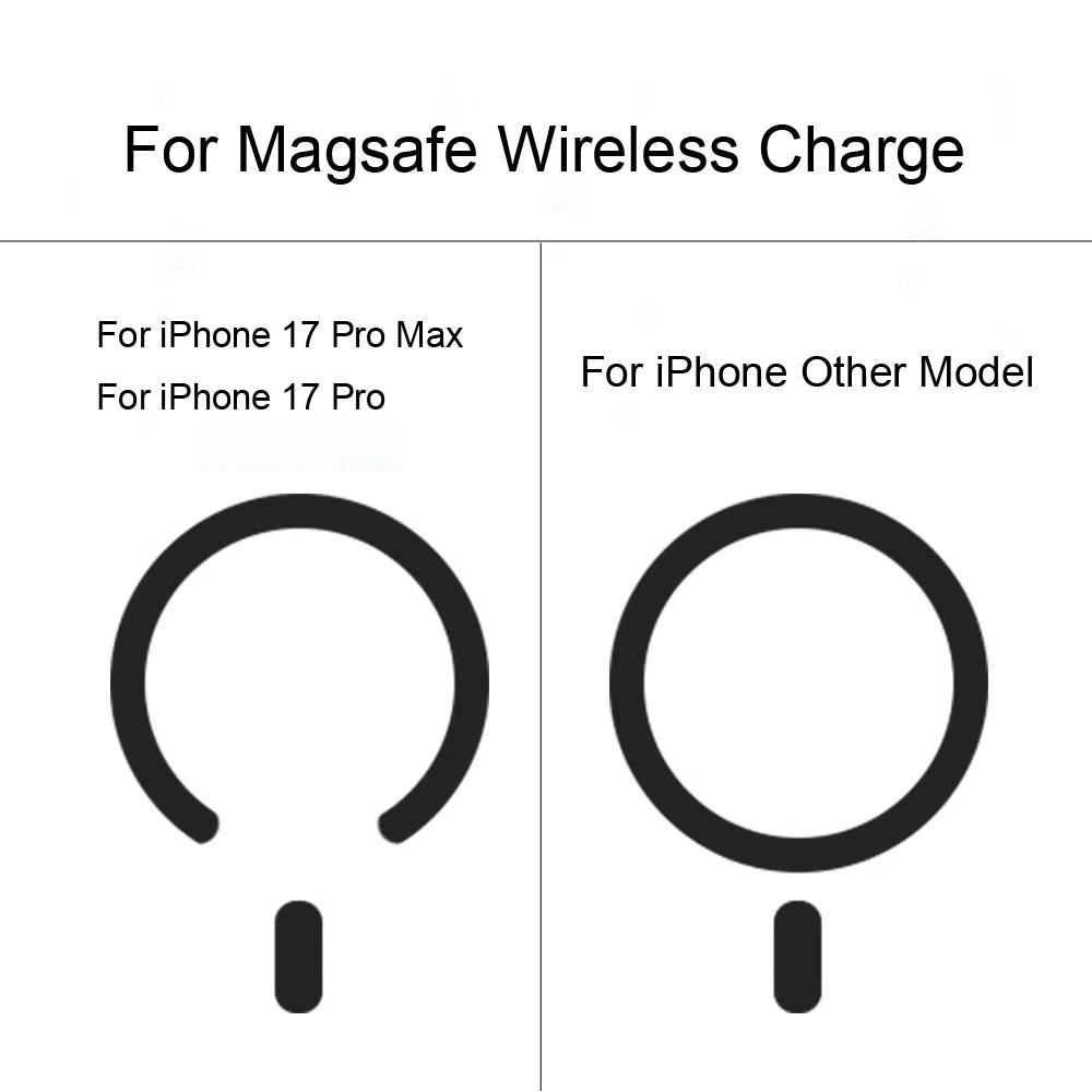 Luxury Matte Translucent Case For iPhone 17 16 15 14 13 Pro Max Air 17Pro iPhone17 16Pro 15Pro For Magsafe Wireless Charge Cover