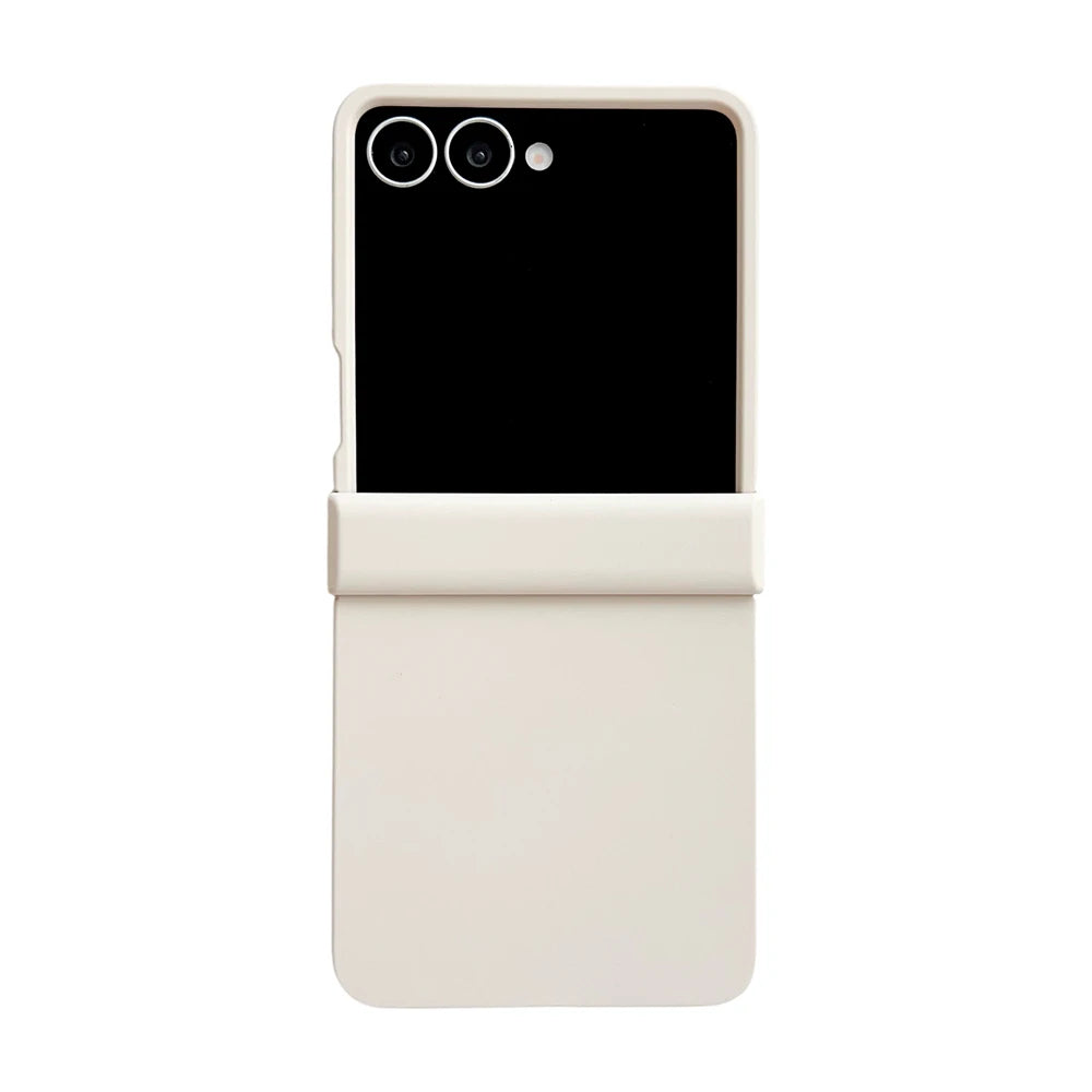 Original Liquid Silicone Hinge Stand Case Samsung Galaxy Z Flip 7 6 5 4 3 Matte Skin Shockproof Candy Ultra Thin PC Soft Cover