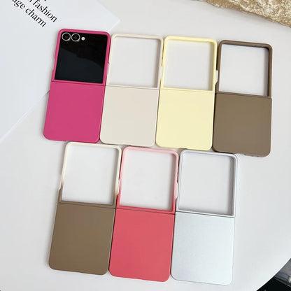 Z Flip7 Case Ultra Thin Matte Slim for Samsung Galaxy Z Flip 7 6 5 ZFlip 4 3 5G flip6 Gradient Color Hard Shockproof PC Cover