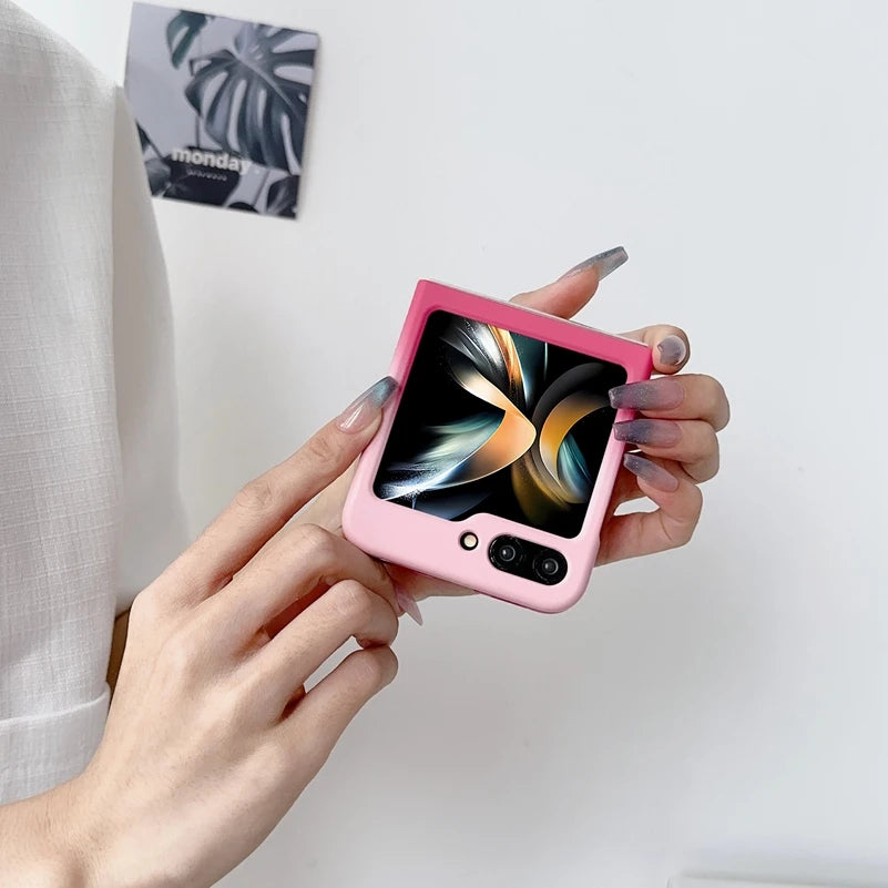 Z Flip7 Case Ultra Thin Matte Slim for Samsung Galaxy Z Flip 7 6 5 ZFlip 4 3 5G flip6 Gradient Color Hard Shockproof PC Cover