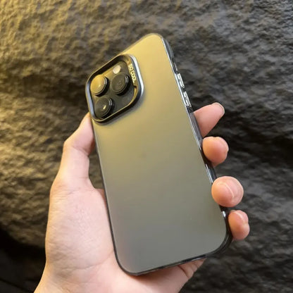 Funda Laser Metallic Aurora Color Matte Case For Xiaomi Redmi Note 14 13 12 11 10 Pro Plus 5G 4G 9S Hard Shockproof Bumper Cover