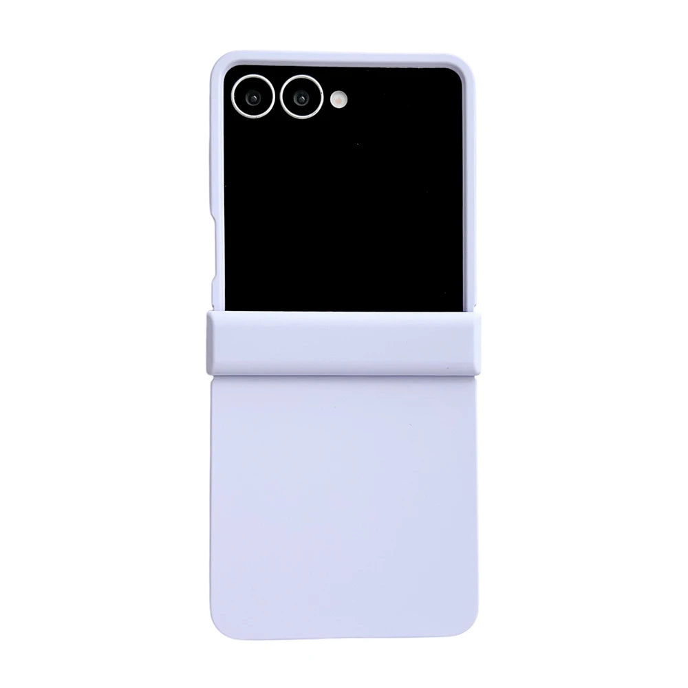 Original Liquid Silicone Hinge Stand Case Samsung Galaxy Z Flip 7 6 5 4 3 Matte Skin Shockproof Candy Ultra Thin PC Soft Cover