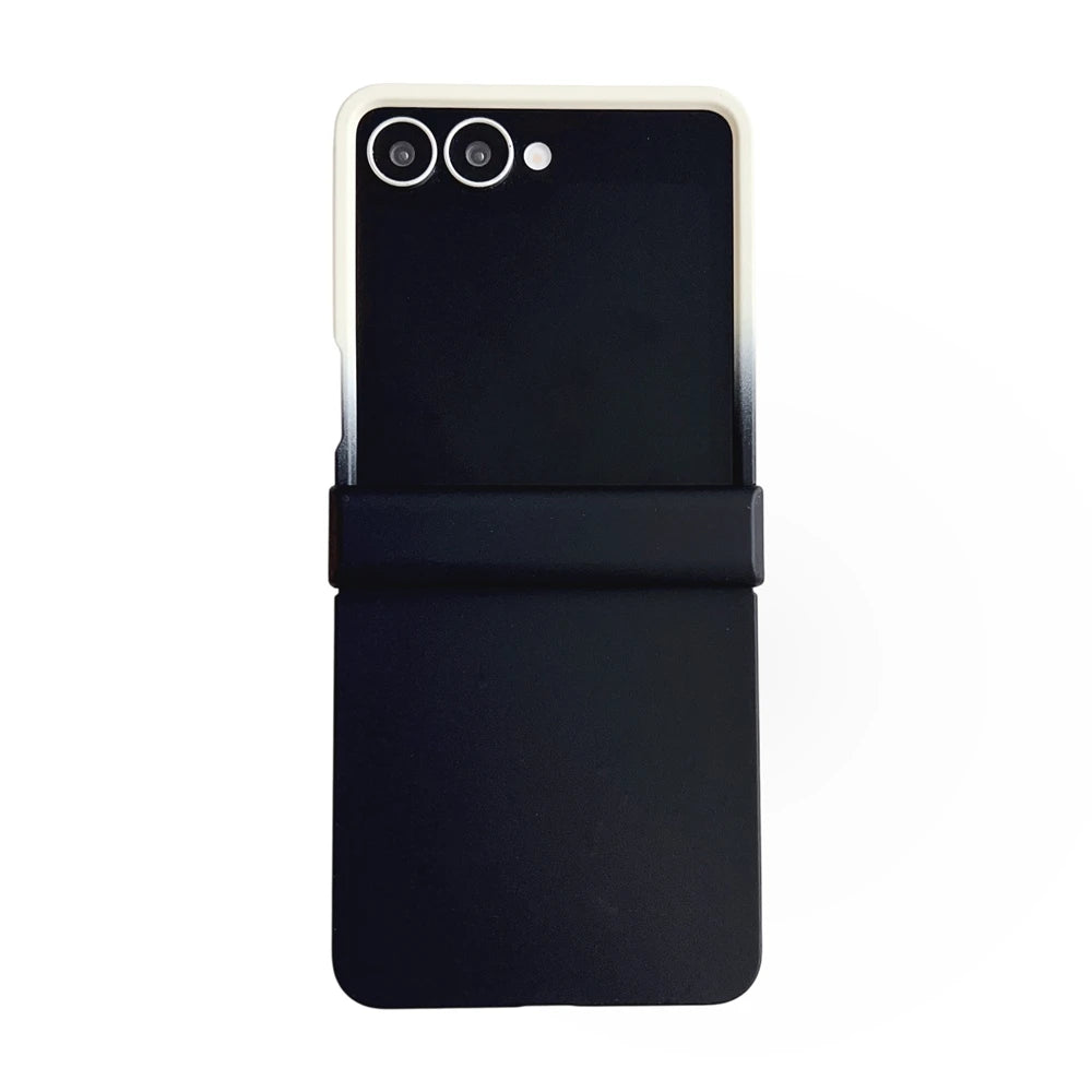 Original Liquid Silicone Hinge Stand Case Samsung Galaxy Z Flip 7 6 5 4 3 Matte Skin Shockproof Candy Ultra Thin PC Soft Cover