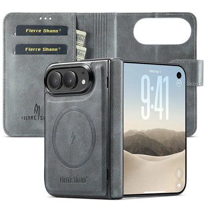 Detachable Magnetic Wallet Leather Flip Case For iPhone Duo Removeable Book Cover