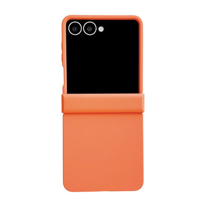 Original Liquid Silicone Hinge Stand Case Samsung Galaxy Z Flip 7 6 5 4 3 Matte Skin Shockproof Candy Ultra Thin PC Soft Cover