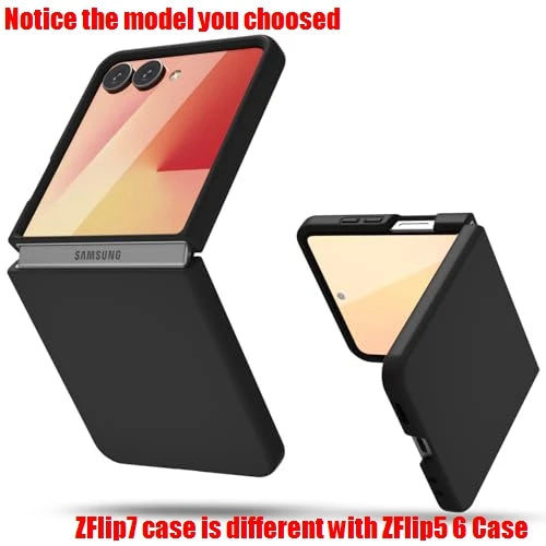 Liquid Silicone Case for Samsung Z Flip 7 Slim Ultra Thin Skin Feel Men Women Cover for Samsung Galaxy Z Flip 7 FE 6 5 4 3 2 1