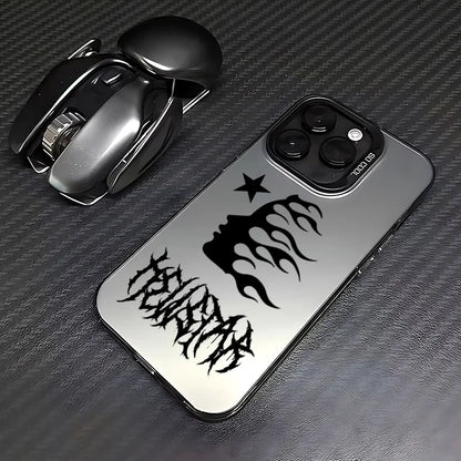 Fashion Graffiti Phone Case For iPhone 17 17e 16e 16 15 14 13 12 11 Pro Max Air Plus H-H-HellstarS-Anti Fall Matte Back Cover