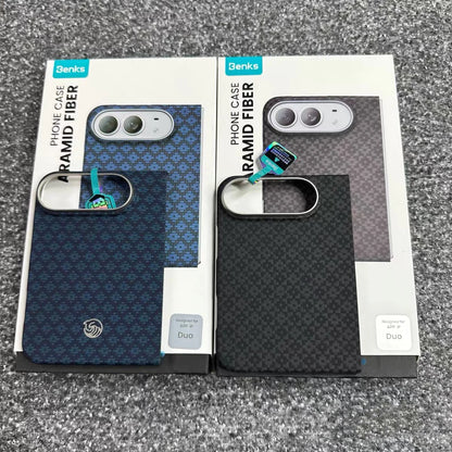 Original BENKS ArmorGrid Air Aramid Fiber Case For Iphone Duo Case,ONLY Back Cover,With Kevlar And MagSafe