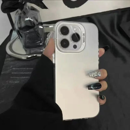 Luxury Metallic Matte Phone Case For Realme Note 50 C67 C65 C63 C61 C55 C53 C51 C35 C33 C31 C30 C20 C21 C25 C11 C12 C15 C3 Cover
