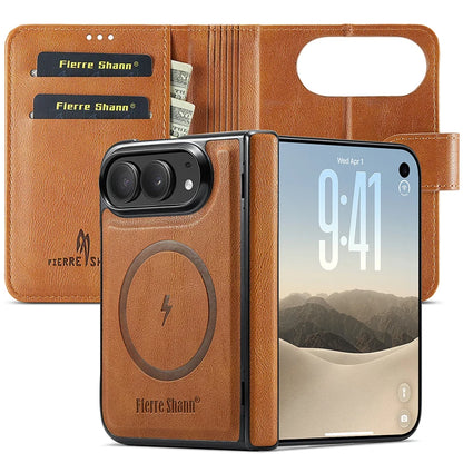 Detachable Magnetic Wallet Leather Flip Case For iPhone Duo Removeable Book Cover