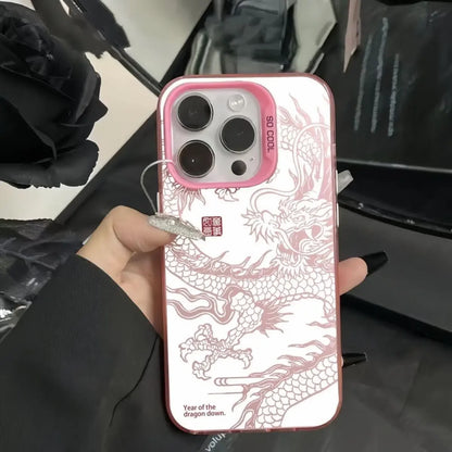 Chinese Dragon New Year Case for Xiaomi Redmi Note 15 5G 12 13 14 Pro Plus 5G 4G Redmi 15C 15 13C 12C A5 12 MI 15T Pro 5G Cover