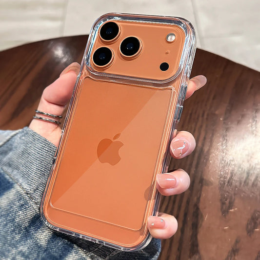 Luxuriöse, transparente, stoßfeste Hülle für iPhone 17 16 15 14 13 12 11 Pro Max Air Plus durchsichtige Bumper-Acrylhüllen-Abdeckung