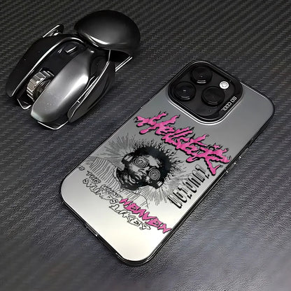 Fashion Graffiti Phone Case For iPhone 17 17e 16e 16 15 14 13 12 11 Pro Max Air Plus H-H-HellstarS-Anti Fall Matte Back Cover