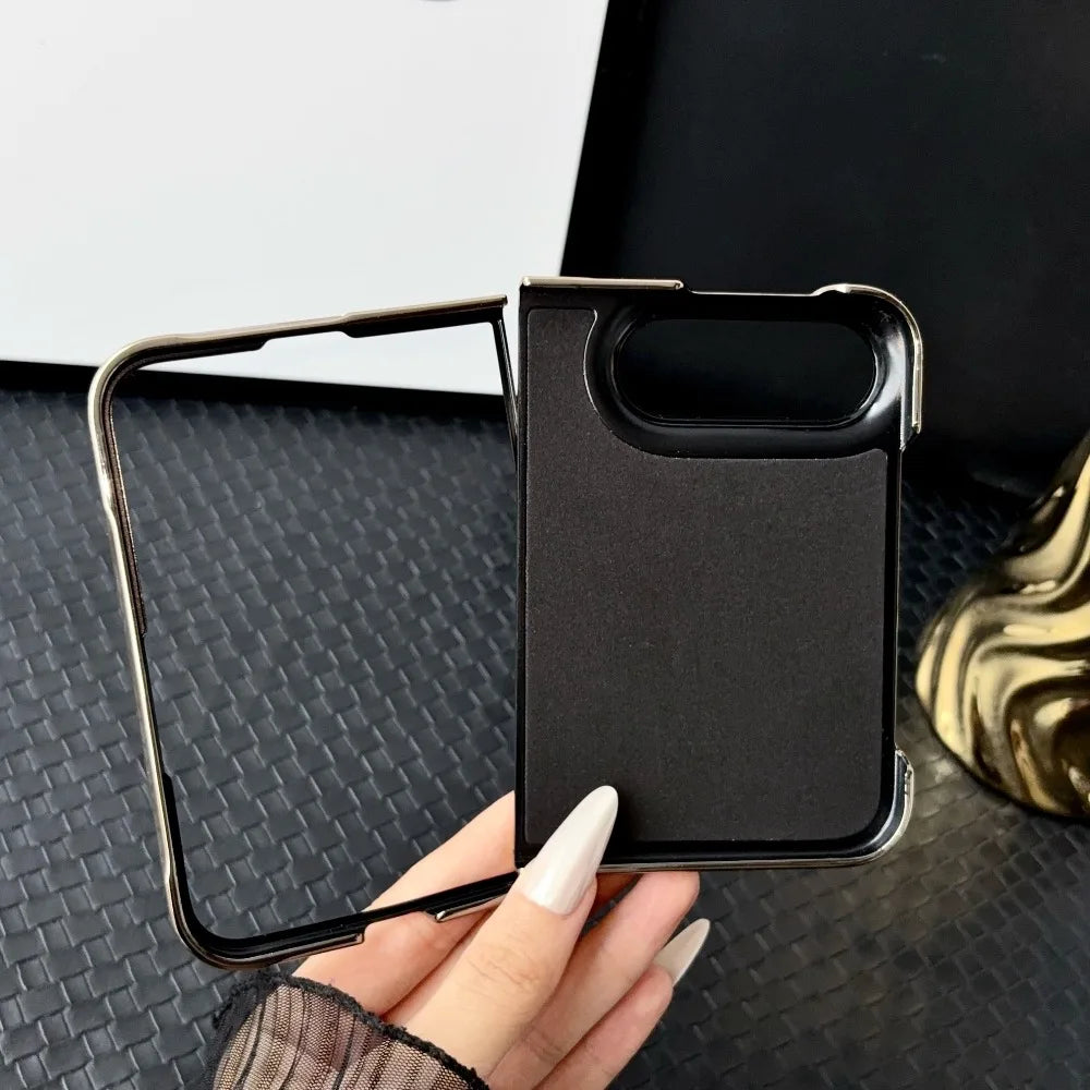 Plating Frosted Lighting Magnetic Case For iPhone Duo duo Fold Wireless Charging Shockproof AG Matte Hard PC Back Cover Funda