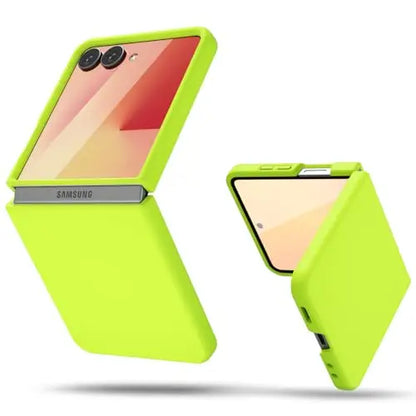 Liquid Silicone Case for Samsung Z Flip 7 Slim Ultra Thin Skin Feel Men Women Cover for Samsung Galaxy Z Flip 7 FE 6 5 4 3 2 1