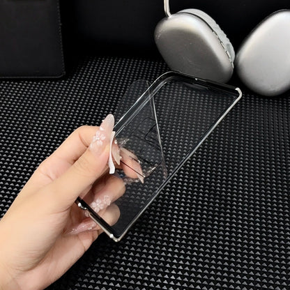2 in 1 Detachable Magnetic Flip Cards Solt Wallet Leather Case for iPhone Ultra 18 Fold for Magsafe Shockproof Skin Feel Cover