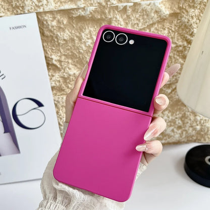 Z Flip7 Case Ultra Thin Matte Slim for Samsung Galaxy Z Flip 7 6 5 ZFlip 4 3 5G flip6 Gradient Color Hard Shockproof PC Cover