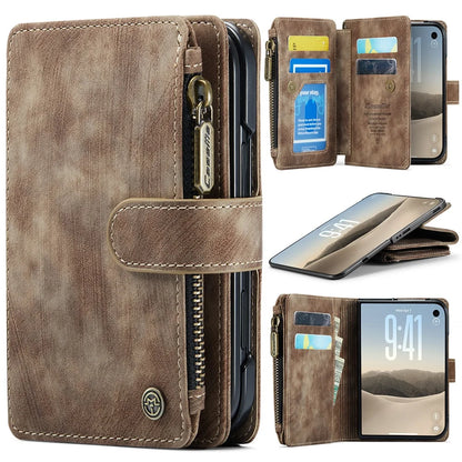 iPhone Duo Phone Case, Built-in Card Holder Wallet Phone Leather Stand Case for iPhone Duo Wristlet Strap