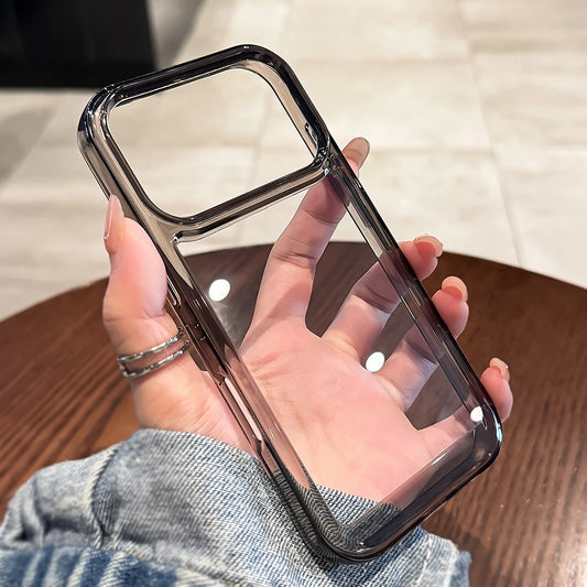 Luxuriöse, transparente, stoßfeste Hülle für iPhone 17 16 15 14 13 12 11 Pro Max Air Plus durchsichtige Bumper-Acrylhüllen-Abdeckung