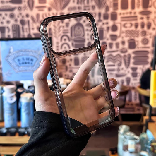 Neue transparente Acryl-Schutzhülle für iPhone 17 Pro Max 17 Air 16 15 14 13 12 11 Plus weiche stoßfeste Bumper-Abdeckung