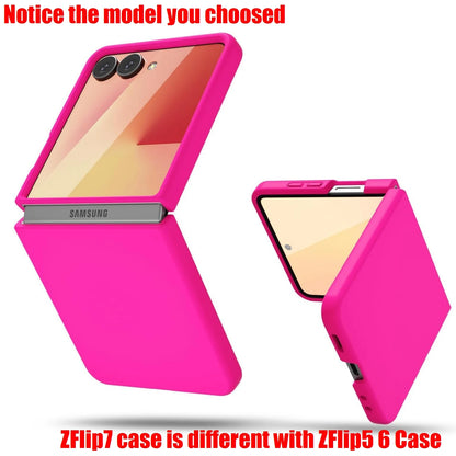 Liquid Silicone Case for Samsung Z Flip 7 Slim Ultra Thin Skin Feel Men Women Cover for Samsung Galaxy Z Flip 7 FE 6 5 4 3 2 1