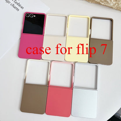 Z Flip7 Case Ultra Thin Matte Slim for Samsung Galaxy Z Flip 7 6 5 ZFlip 4 3 5G flip6 Gradient Color Hard Shockproof PC Cover