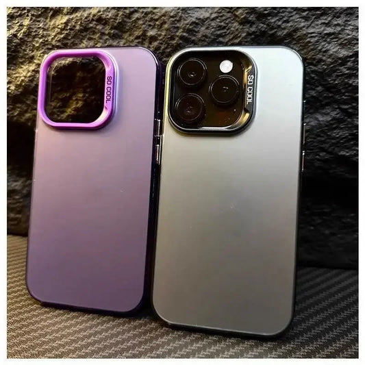 Luxuriöse Metallic Matte Handyhülle für Realme Note 50 C67 C65 C63 C61 C55 C53 C51 C35 C33 C31 C30 C20 C21 C25 C11 C12 C15 C3 Cover