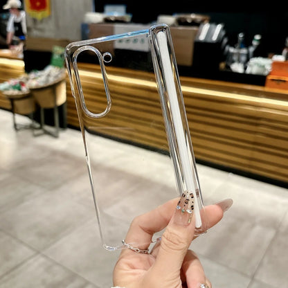 Acrylic transparent shockproof hard back cover case samsung z fold - product image