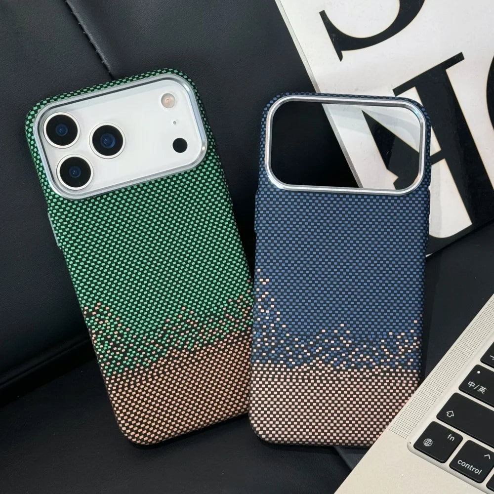Aramid fiber carbon fiber shockproof ultra slim phone case iphone - product image