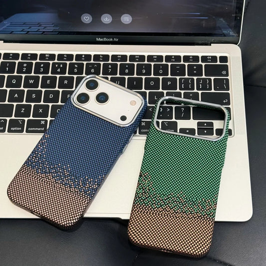 Aramid fiber carbon fiber shockproof ultra slim phone case iphone - product image