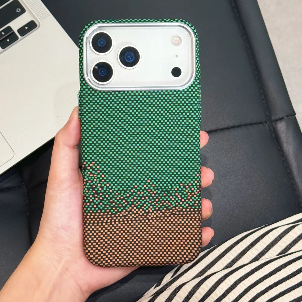 Aramid fiber carbon fiber shockproof ultra slim phone case iphone - product image