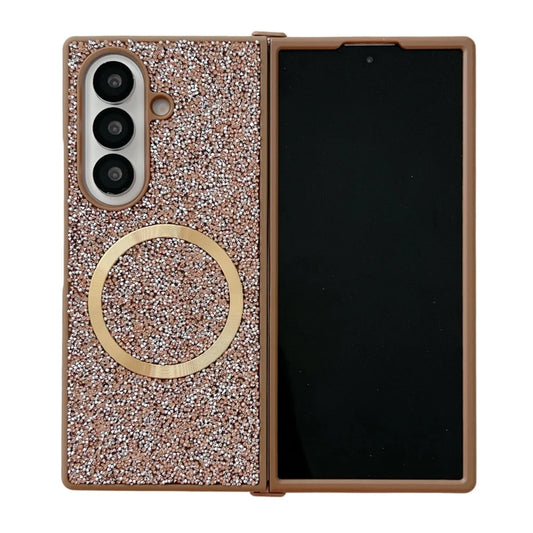 Bling diamond rhinestones magnetic soft cover fold - product image