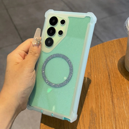 Bling glitter magnetic shockproof cover - product image