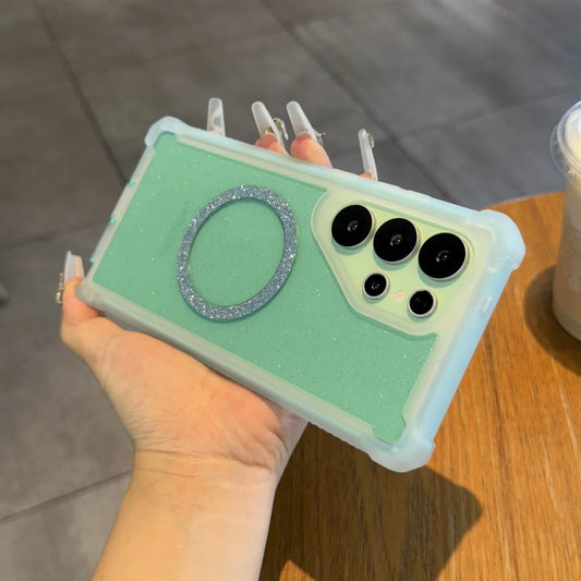 Bling glitter magnetic shockproof cover - product image