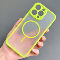 Breathable Frosted Magnetic Wireless Charging Soft Case