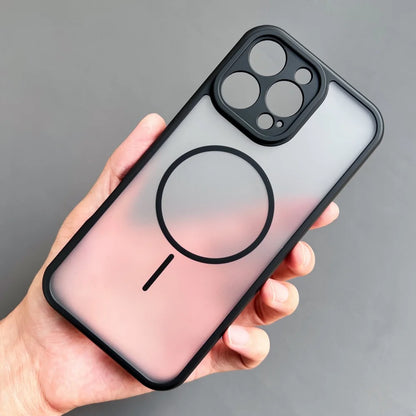 Breathable frosted magnetic wireless charging soft case - product image