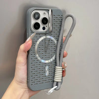 Breathable Magnetic Wrist Strap Shockproof Case