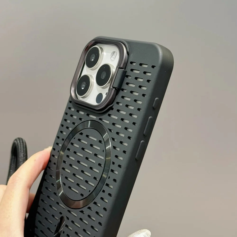 Breathable magnetic wrist strap shockproof case - product image