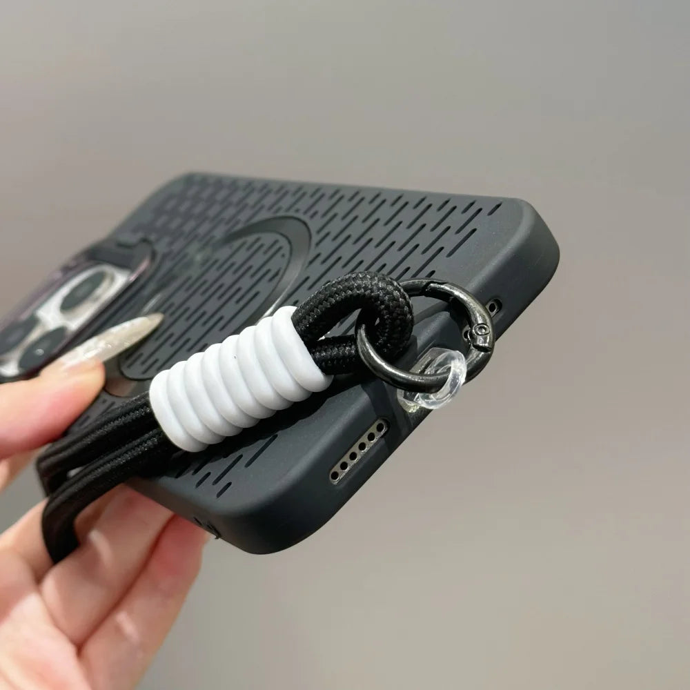 Breathable magnetic wrist strap shockproof case - product image