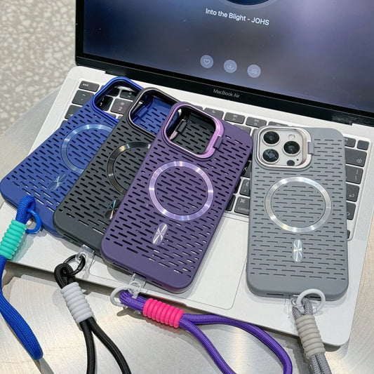 Breathable magnetic wrist strap shockproof case - product image