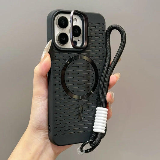 Breathable magnetic wrist strap shockproof case - product image