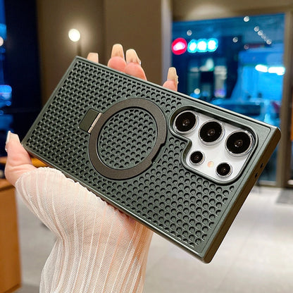 Breathable ring magnetic heat dissipation silicone case - product image