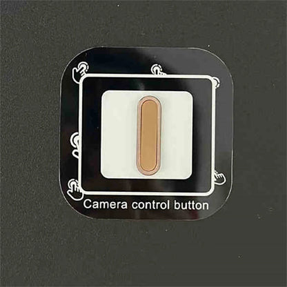 Camera control capture button alloy cover - product image