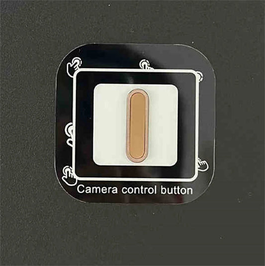 Camera control capture button alloy cover - product image