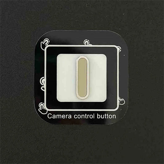 Camera control capture button alloy cover - product image