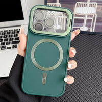 Camera Protective Matte Magnetic Fold Lens Stand Soft Case