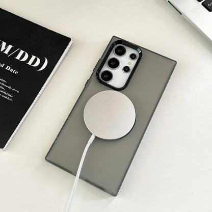 Candy matte magnetic wireless charging case samsung - product image